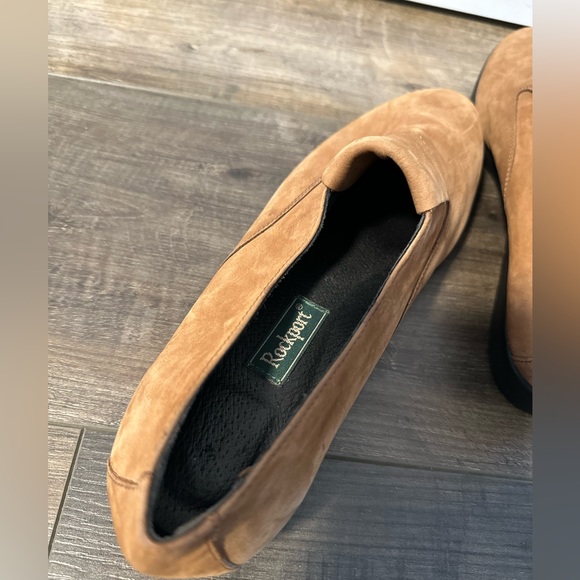 Rockport loafer brown faux suede size 9 - Picture 2 of 6